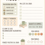 Une femme souriante entourée de plantes, symbolisant le bien-être et une humeur positive