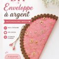 Une enveloppe à argent DIY décorée avec des motifs colorés.