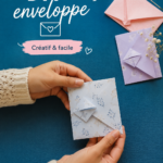 Enveloppes DIY colorées et décorées pour des courriers uniques