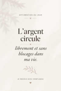 Image illustrant la circulation fluide de l'argent dans la vie quotidienne.