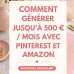 Femme utilisant Pinterest pour générer des revenus avec Amazon.