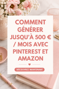 Femme utilisant Pinterest pour générer des revenus avec Amazon.