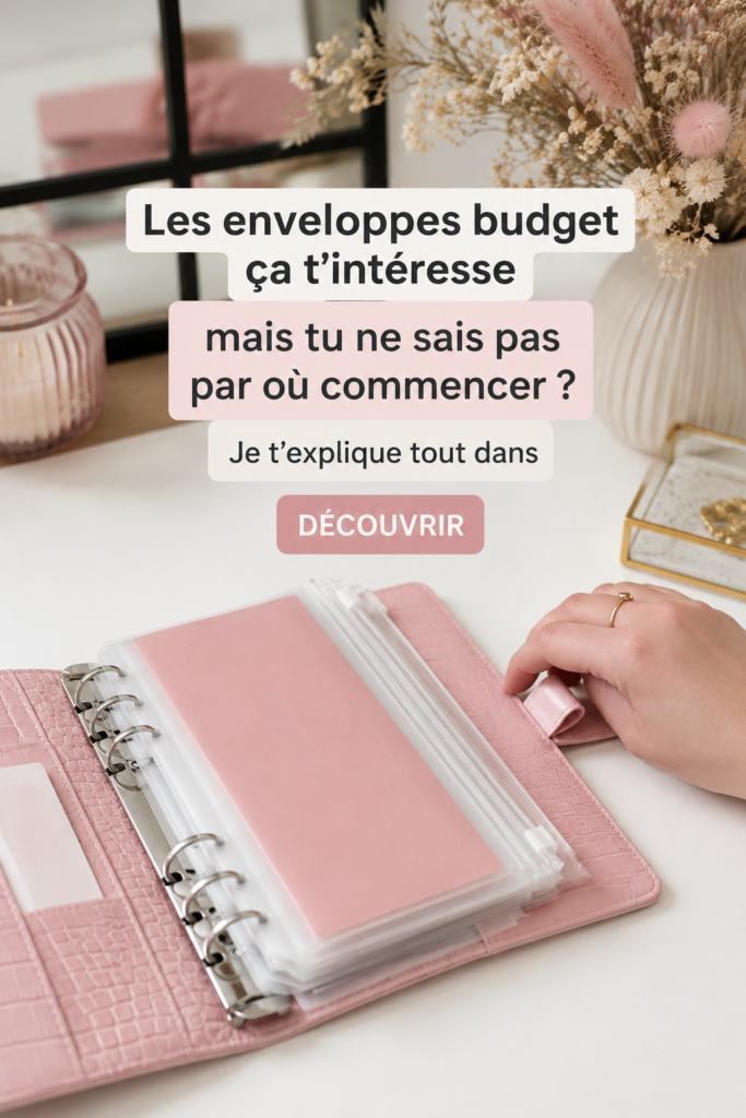 Une femme souriante utilise la méthode des enveloppes pour gérer son budget