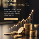 Femme regardant des graphiques financiers et prenant des notes sur un plan d'investissement.