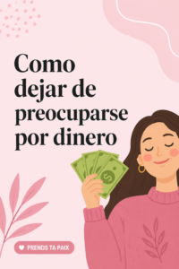 Femme méditant paisiblement dans un cadre convivial, représentant la sérénité financière