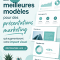 Modèles de présentations marketing divers et attrayants