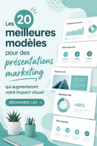 Modèles de présentations marketing divers et attrayants