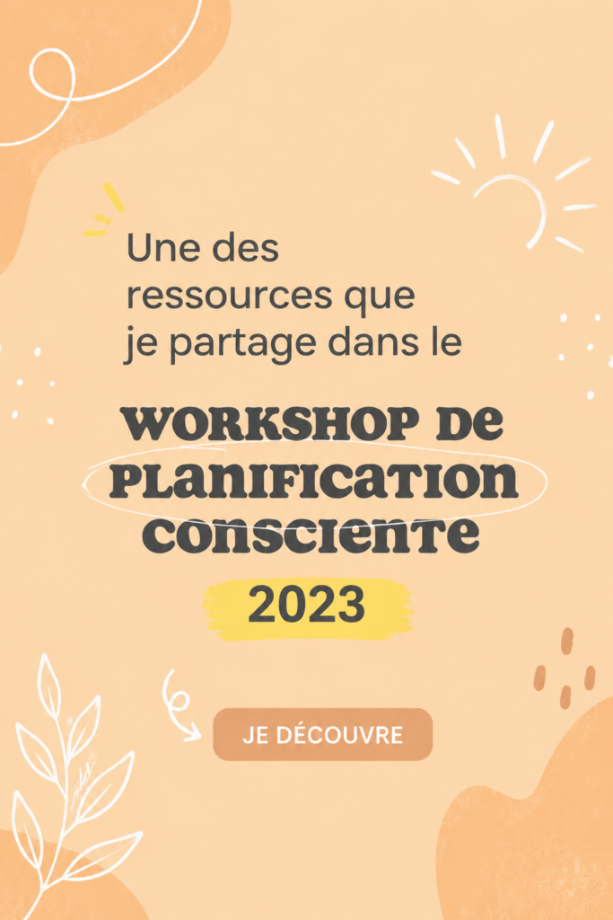 Outil de planification sur un bureau, pour une organisation efficace en 2023.