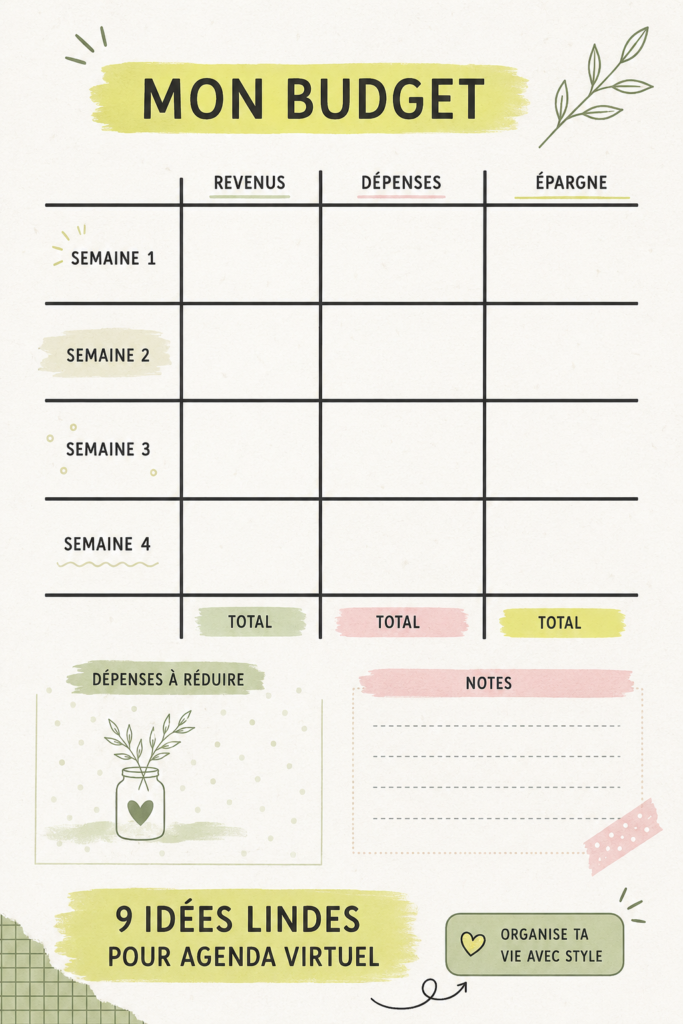 Femme utilisant son agenda virtuel sur une tablette.