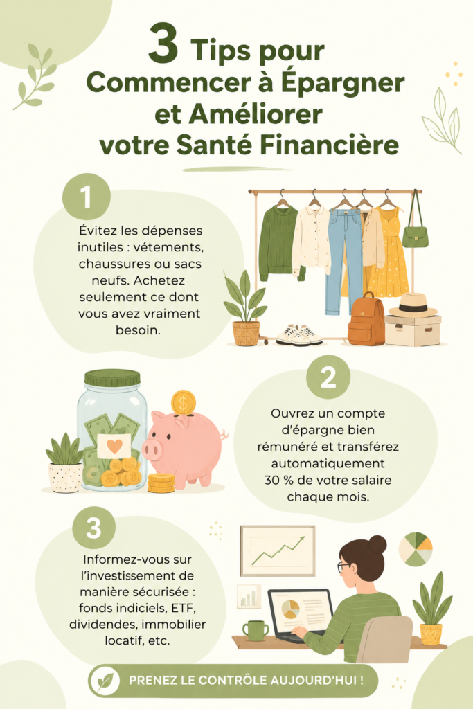 Une femme examinant son budget avec un ordinateur et de la papeterie.