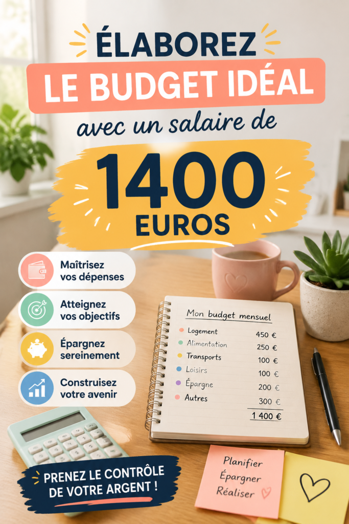 Femme examinant son budget mensuel avec un ordinateur portable et un carnet
