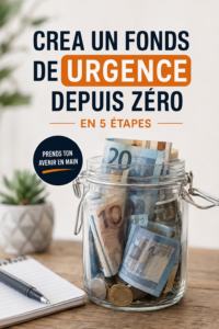 Femme souriante avec des économies versées dans un fonds d'urgence