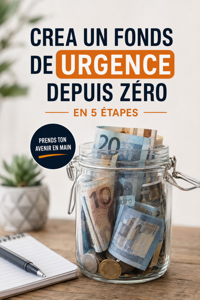 Femme souriante avec des économies versées dans un fonds d'urgence