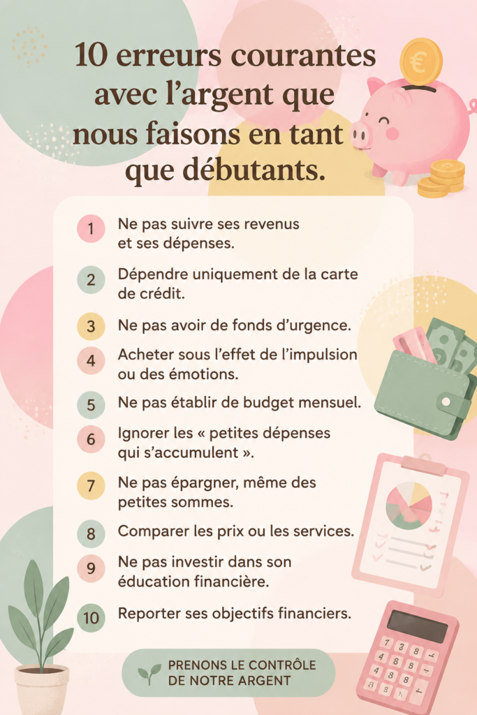 Femme regardant son budget pour éviter les erreurs financières