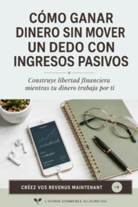 Illustration d'une femme réfléchissant à des stratégies de revenus passifs pour gérer ses finances.