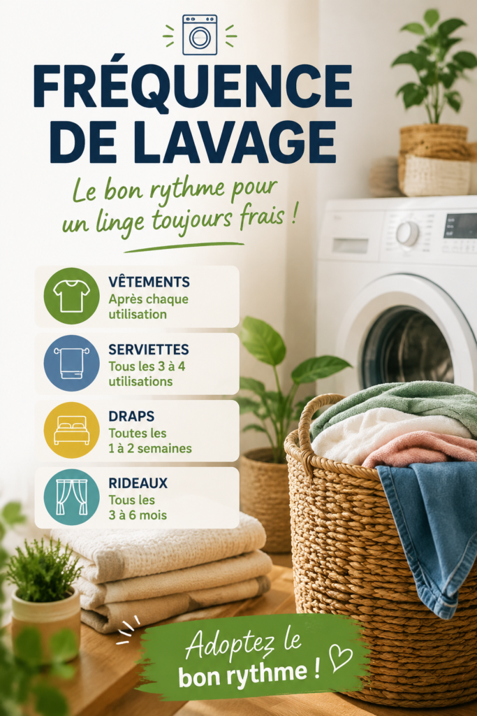 Femme souriante qui trie sa lessive avant de la laver, mettant en avant une approche organisée pour gérer son linge.