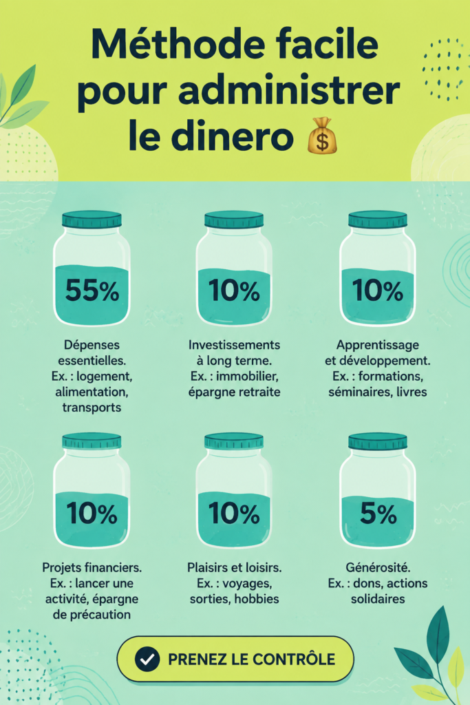 Femme souriante utilisant une application de gestion de budget sur son téléphone