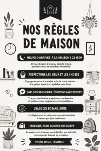 Une adolescente utilise un modèle de budget sur son ordinateur pour gérer ses finances.