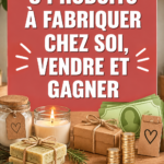 Une femme souriante fabriquant des produits faits maison