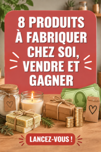 Une femme souriante fabriquant des produits faits maison