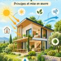 Femme souriante intégrant le bio-climatisme dans sa maison avec des solutions écologiques