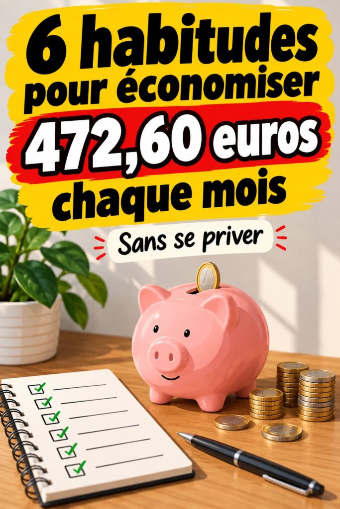 Illustration montrant une femme gérant son budget avec des notes et un ordinateur