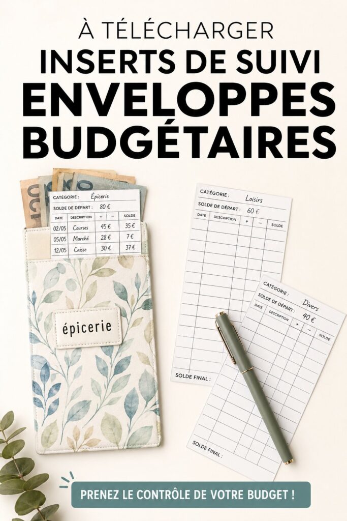 Modèles d'enveloppes budgétaires à imprimer pour une gestion financière efficace.