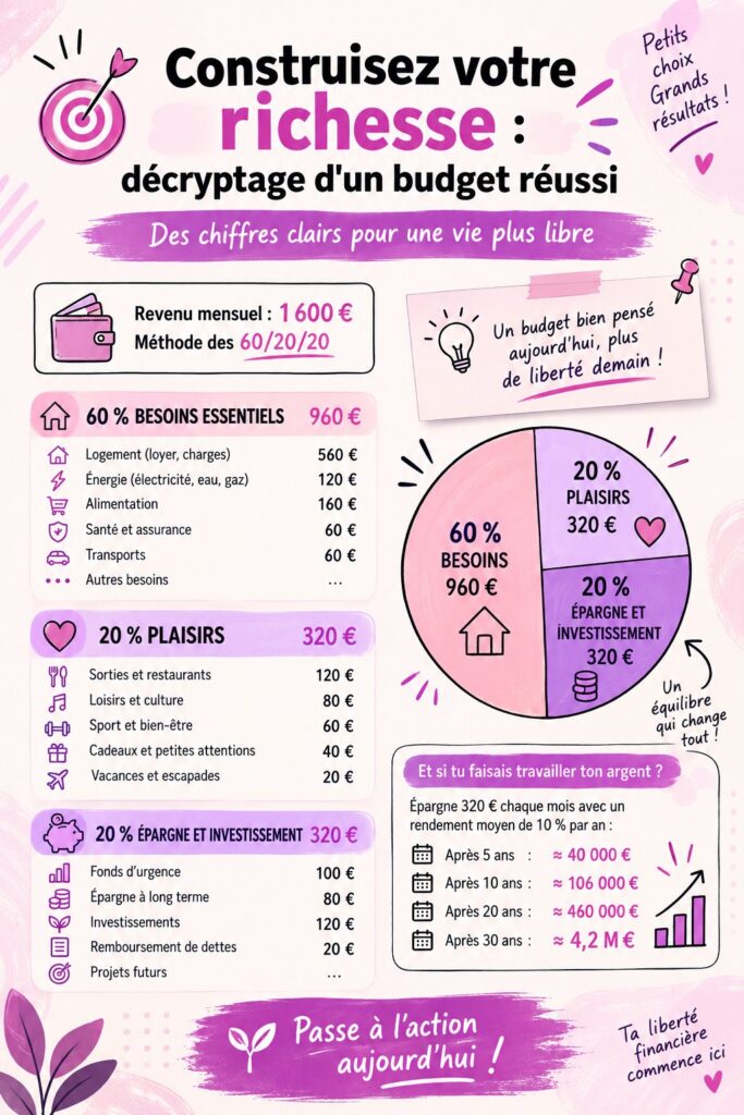 Femme en train de calculer son budget avec un ordinateur portable et des notes
