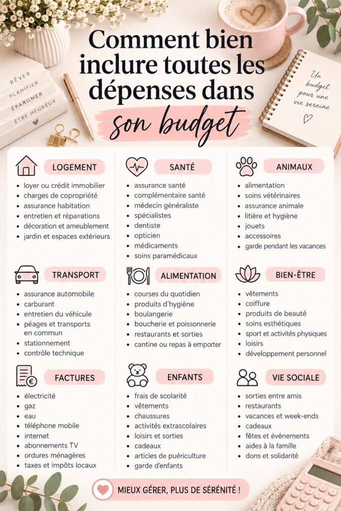 Femme souriante avec un ordinateur portable, en train de planifier son budget