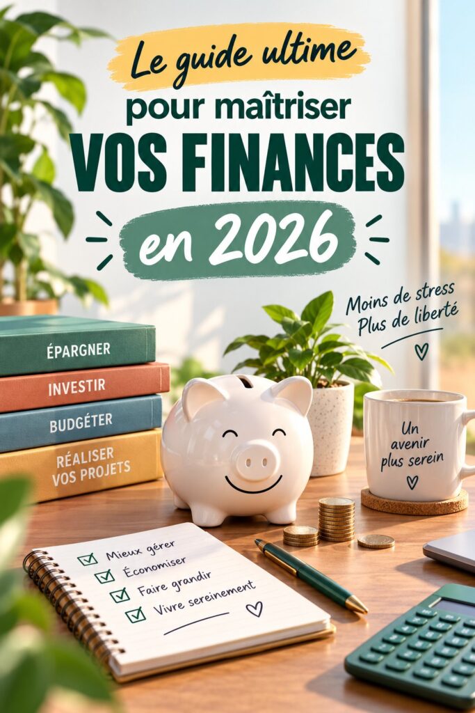 Une femme souriante consulte son budget sur une tablette en 2023.