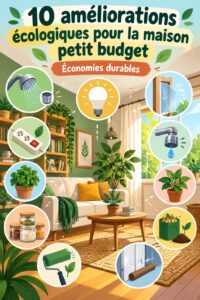 Améliorations écologiques abordables pour la maison