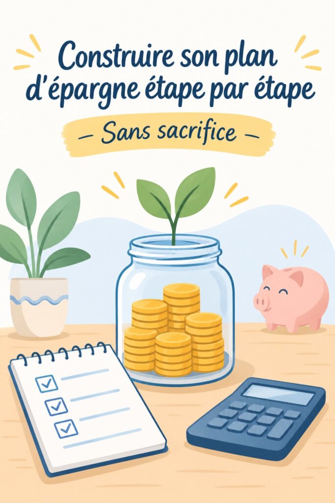 Femme souriante regardant un graphique d'épargne sur son ordinateur