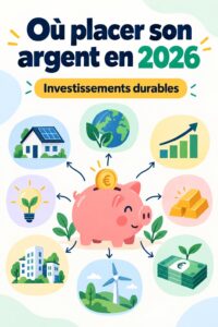 Femme consultant des options d'investissement pour 2023, entourée de documents financiers