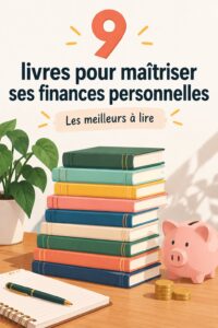 Couverture de plusieurs livres sur la gestion financière personnelle.
