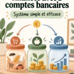 Illustration de la méthode des 3 banques pour gérer ses finances personnelles.